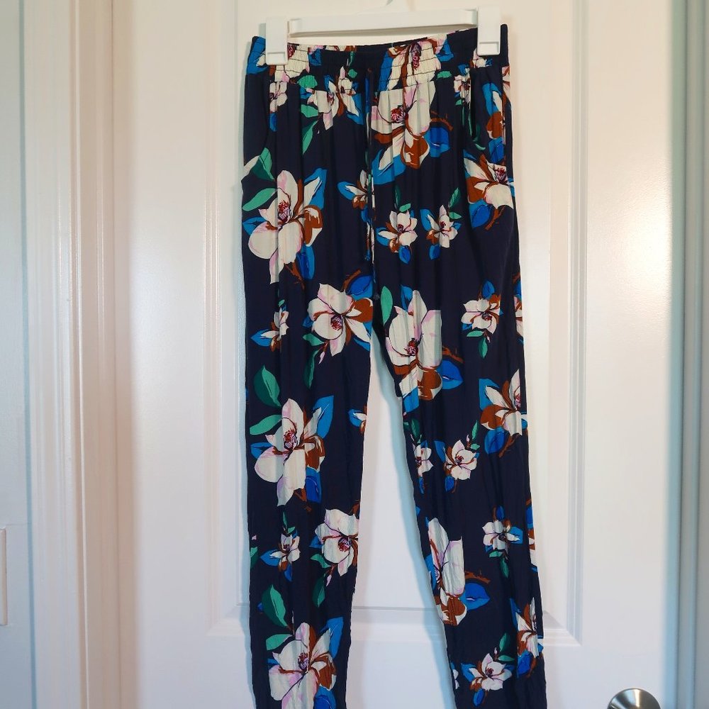 Floral Long Pants